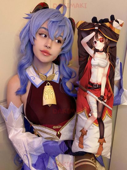 Мини дакимакура Мегумин из Этот замечательный мир арт. M0176, 60х20 см