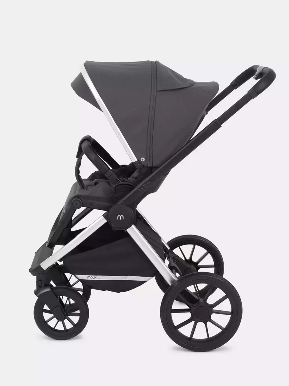 Коляска детская MOWBaby "TILDA" (3в1) MB065 Carbon