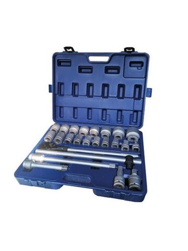 Набор инструментов 24пр. 3/4''6гр.(17,19,21,22,24,27,30,32,33,34,35,36,38,41,46,50), в кейсе RockForce##Rock FORCE RF-6241-5