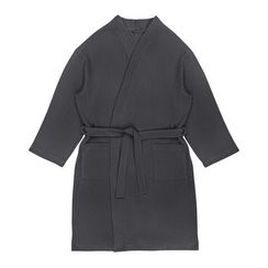 Эрин (антрацит) S (р.52-54) Халат вафельный