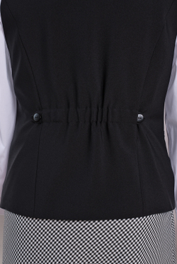 Жилет женский 3361зп, черный #70Ч063361зп