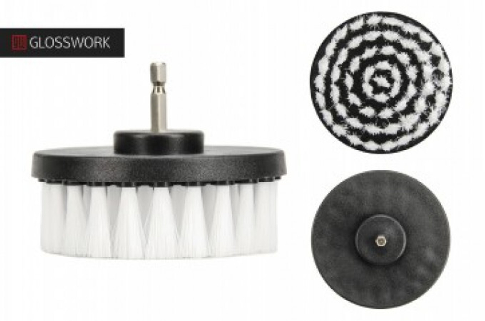 Glosswork Drill Brush Soft Щетка для чистки ковров, мягкая,под дрель