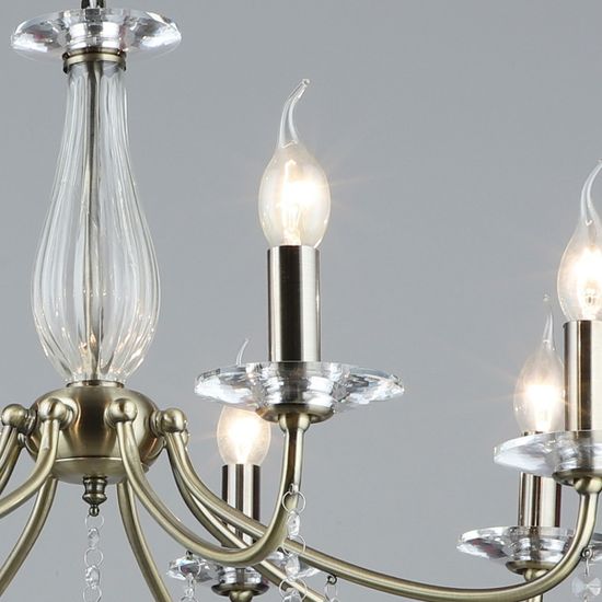 Люстра потолочная Reluce E14  03953-0.4-08 AB