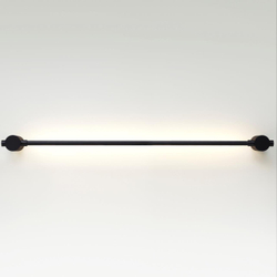 4395/8WL HIGHTECH ODL23 000 черный/металл Настенный св-к IP20 LED 8W 320Лм 3000K DALIA