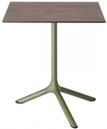Стол ламинированный обеденный Scab Design Tripe, оливковый, кортен