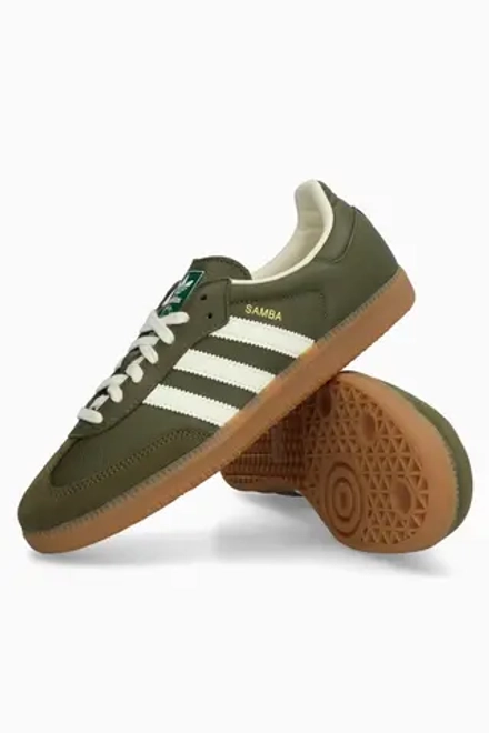 Кроссовки adidas Samba OG - зеленый