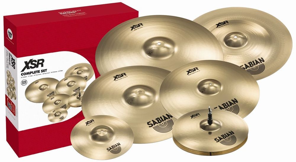 Набор Тарелок (10&quot;Splash, 14&quot;Hats, 16&quot;, 18&quot;Fast Crash, 18&quot;Chinese, 20&quot;Ride) Sabian Xsr Complete Set