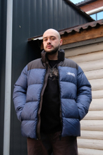 Куртка ANTEATER Downjacket-Navy-Waves