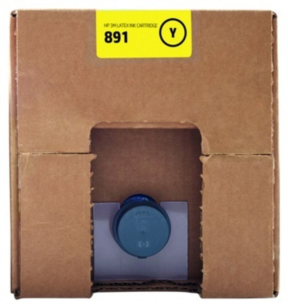 Картриджи HP 3M 891 G0Y74A желтый (yellow)