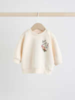 Толстовка и джоггеры в комплекте для малышей Next F07-971, Красный, Молочный