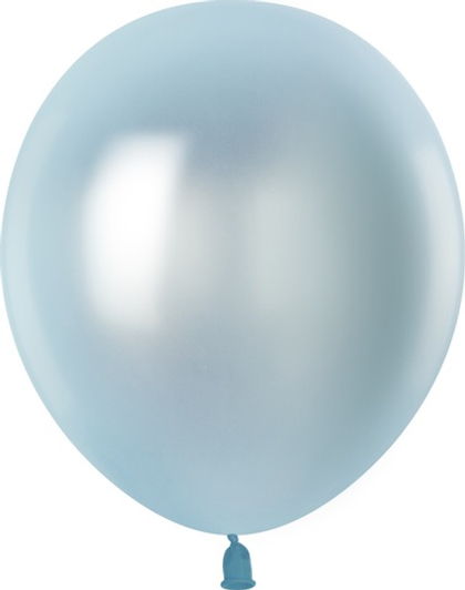 Шар (12''/30 см) Небесно-голубой, металлик
