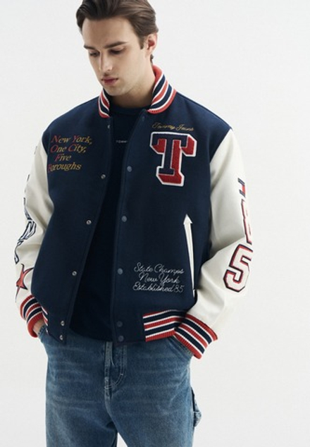 Куртка утепленная мужская TOMMY JEANS VARSITY BADGE JACKET
