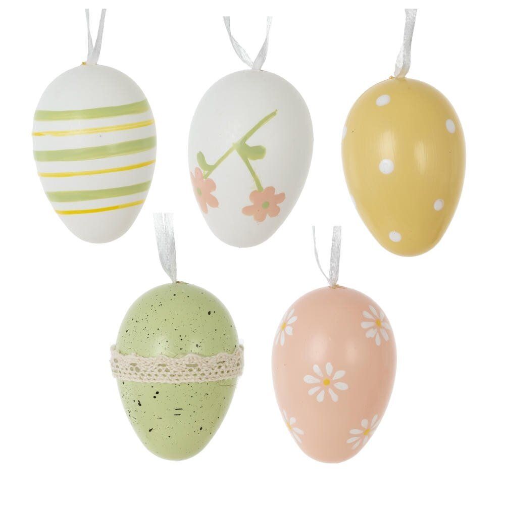 GAEM Набор из 12-ти изделий декоративных подвесных "Яйцо" (4*6), L18,5 W18,5 H4 см