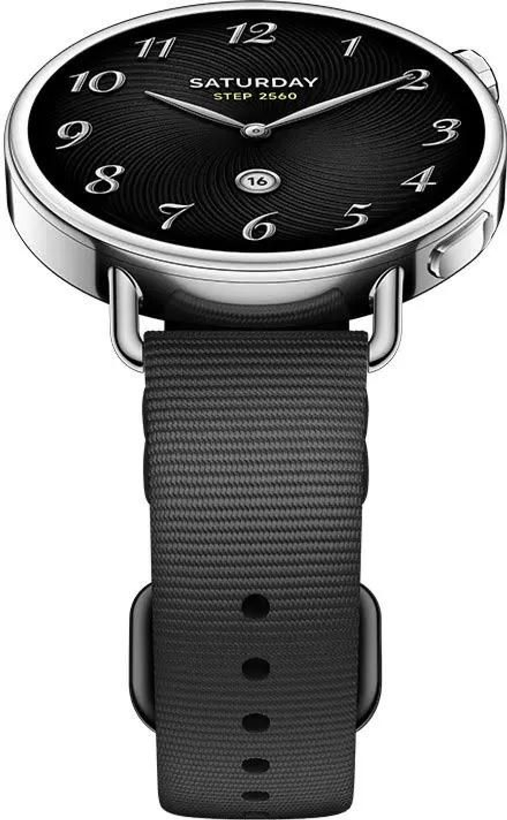 Смарт-часы Xiaomi Watch S4,  41мм,  1.32",  черный/серебристый