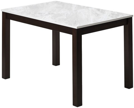 Стол М-City DISAUR Tme-6931 Mbh Белый мрамор Sweden, Bb Темный Орех