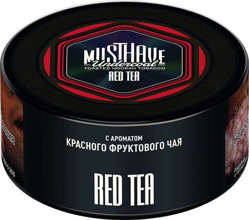 М. Табак для кальяна Must Have Red tea (Красный чай) 125гр