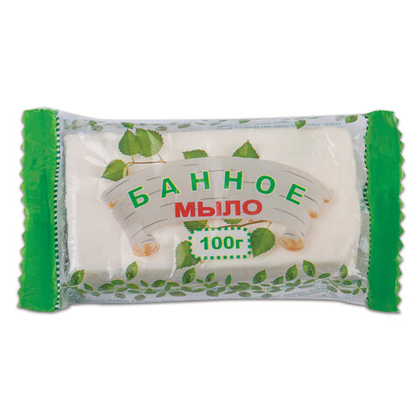 Мыло туалетное "Банное" (ЭФКО), 100 г