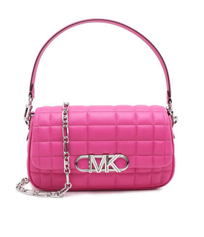 Кожаная сумка через плечо SHLDR Michael Kors - розовый(30S4S7PC2L)