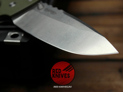 Нож Cold Steel 5 Max - руокять зеленый G10, светлый клинок