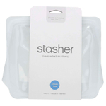Stasher, Stand-Up Mega, силиконовый пакет для хранения, прозрачный, 3,07 л (104 жидк. унц.)
