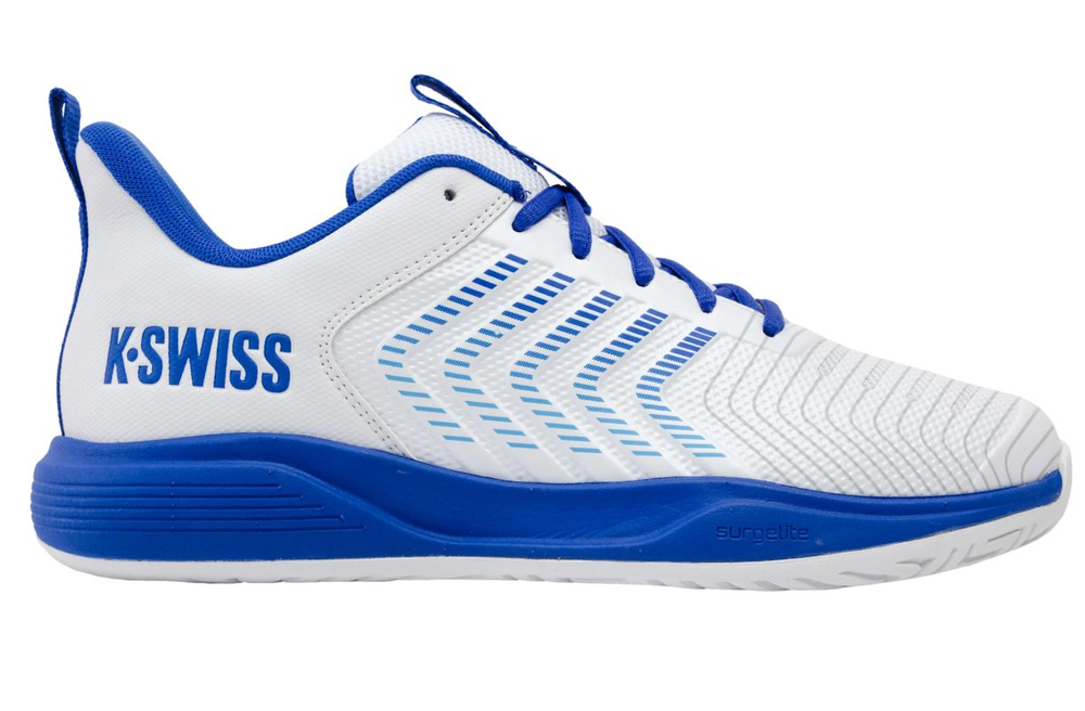 Мужские теннисные кроссовки K-Swiss Ultrashot Light - white/dazzling blue/baltic sea