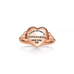 Кольцо из розового золота 18k, Tiffany💠 Full heart💕В наличии