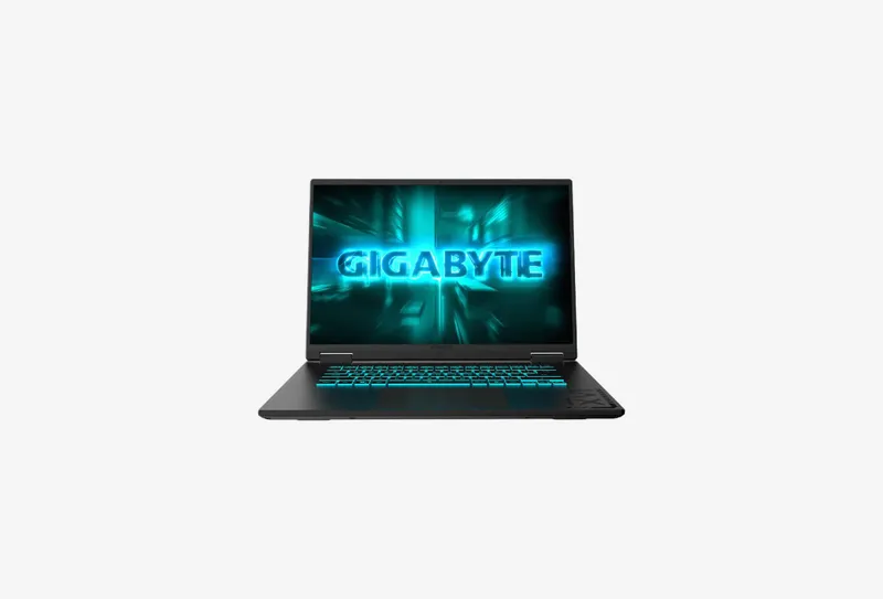 Ноутбук 16" Gigabyte AMD Ryzen 7 (200 Series)-260 2.4 ГГц 16 DDR5 GeForce RTX 5050 для ноутбука 8192