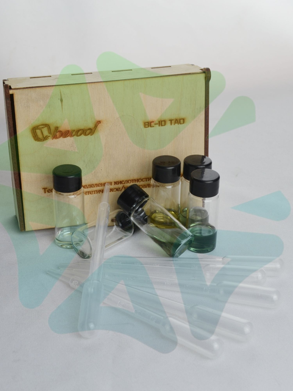 Тест BC-ID TAO для определения кислотности и типа холодильного масла