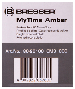 Часы Bresser MyTime Amber, черные