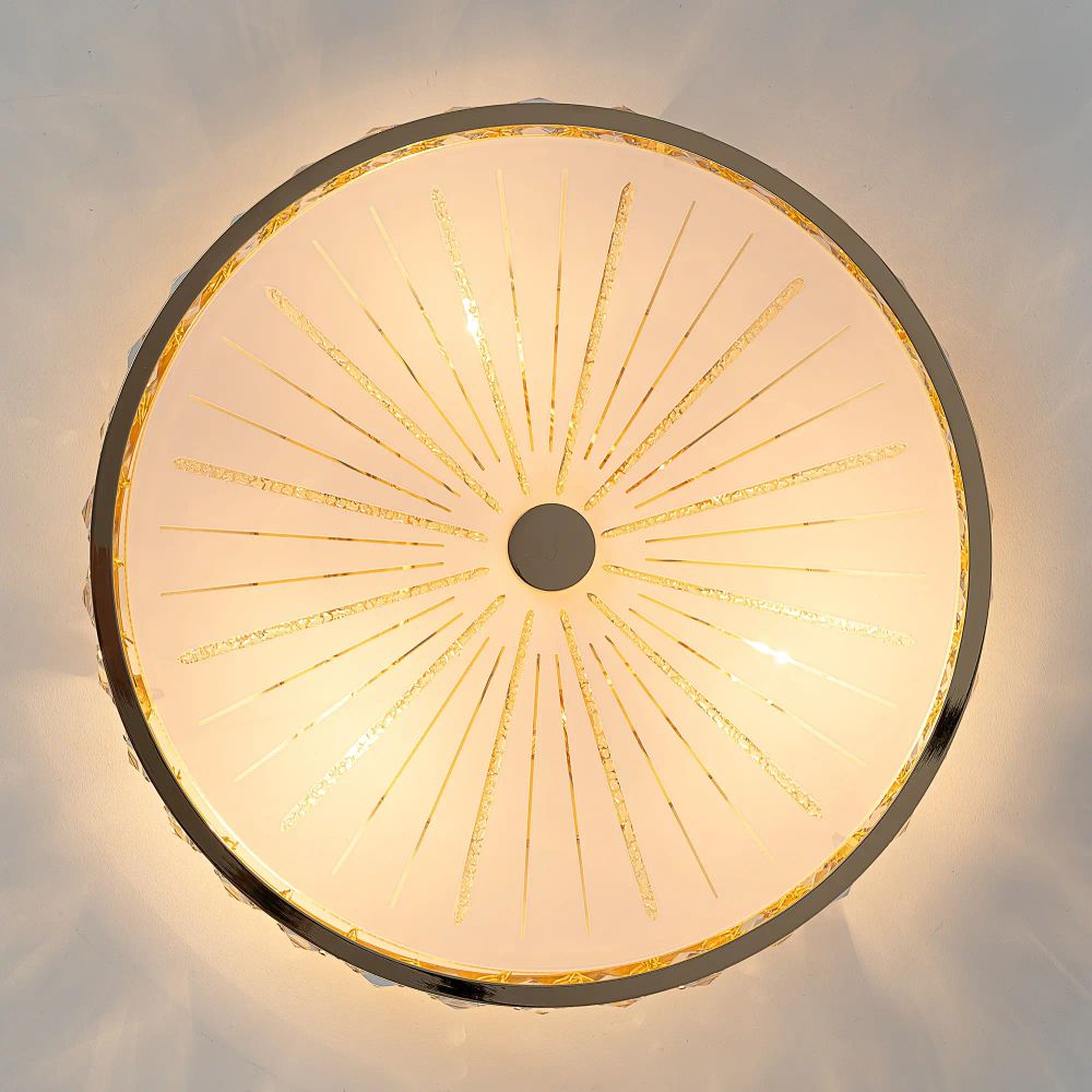 Citilux Портал CL324132 Люстра хрустальная Золото