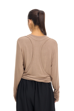 Лонгслив 2в1 Coffee