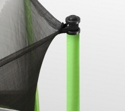 ARLAND Батут 10FT с внутренней страховочной сеткой и лестницей (Light green)