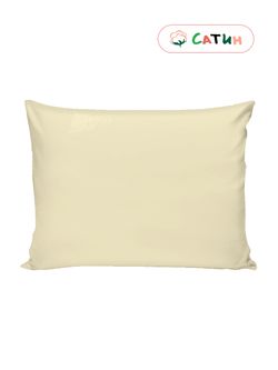 Наволочка 1 шт сатин Milky Garden "Ваниль" 40x60 см на молнии