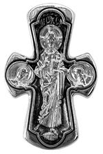 Крест "Деисус. Божия Матерь «Никопея». Иоанн Креститель"
