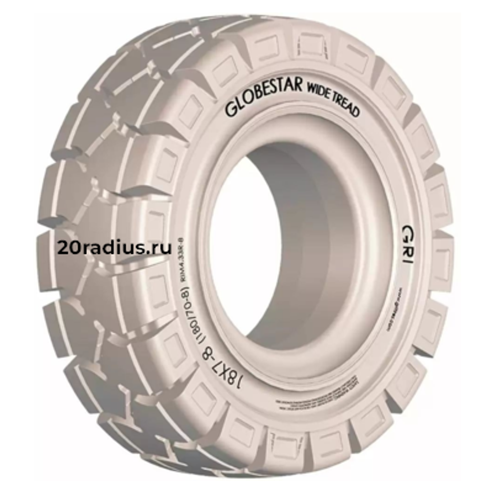 21x8-9(200/75-9) Globestar WT Цельнолитая немаркая с бортом ШРИ-ЛАНКА