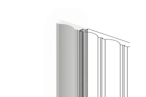 Финишный молдинг LF138A NP