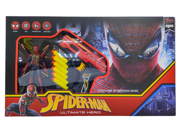 Игровой набор " Человек Паук " ( бластер, маска, фигурка )