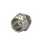 Ниппель латунь никель переходной Ду 32х15 (1 1/4"х1/2") НР RTP (РосТурПласт) 25110