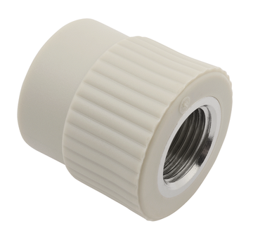 Муфта комбинированная FV Plast 25х1/2" ВР с внутренней резьбой полипропиленовая (217026)