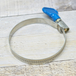 Хомут 40-66мм нерж с барашком