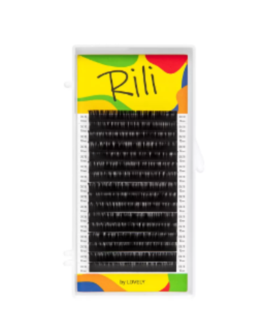 Ресницы чёрные Rili - 16 линий