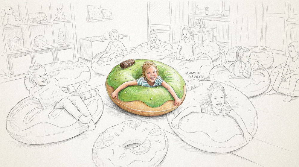 Мягкие пончики