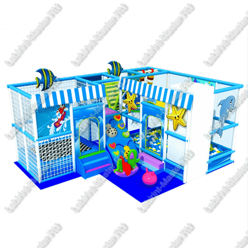 Детский игровой лабиринт "Морской"