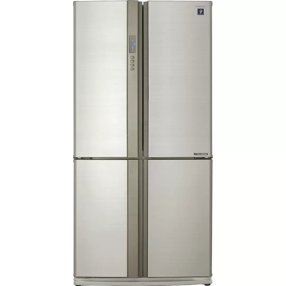Холодильник Sharp SJ-EX93P-BE 4-х дверный холодильник с инверторным компрессором и уникальной технологией очистки и ионизации воздуха Plasmacluster ION.