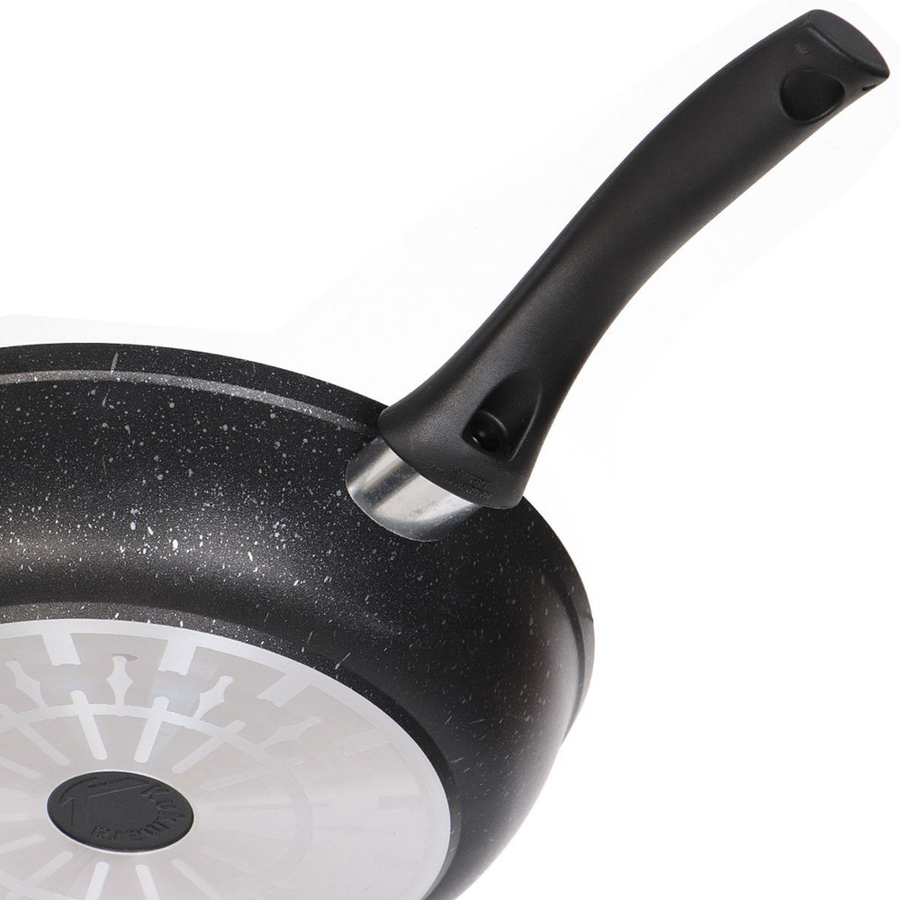 Сковорода алюминий, 28 см, антиприг, Kukmara, Темный мрамор, смти280а, индукц