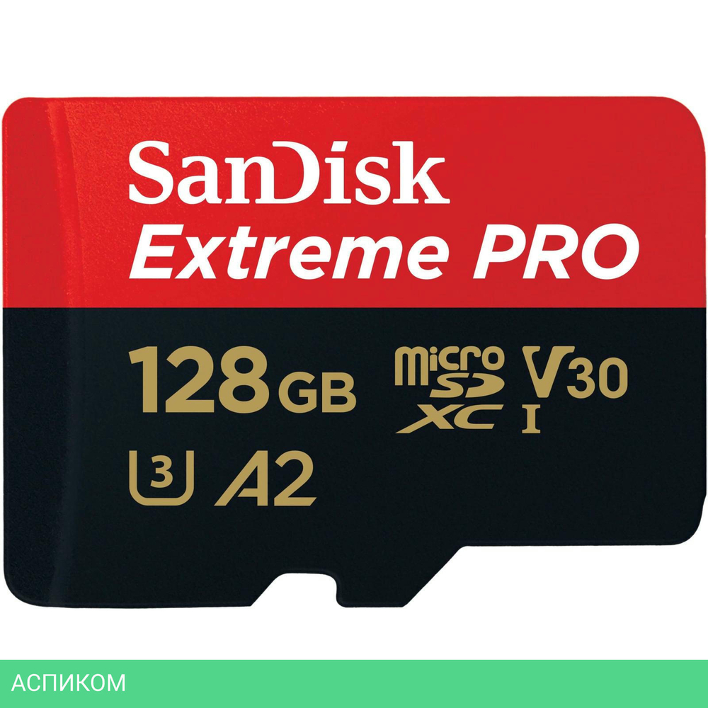 Карта памяти SanDisk microSDXC 128GB Ultra Class 10 (SDSQXCD-128G-GN6MA)