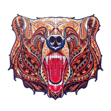 Деревянный пазл Сказочный медведь (XL/301) (Chapa), деталей 301, размер 45х40 см