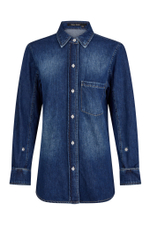 Рубашка джинсовая Marc Aurel 93212 синий