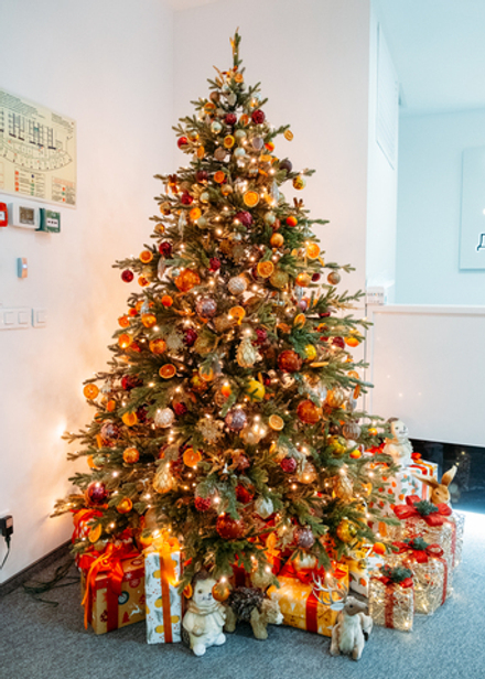 Дизайнерская Ель "Рождественская традиция"