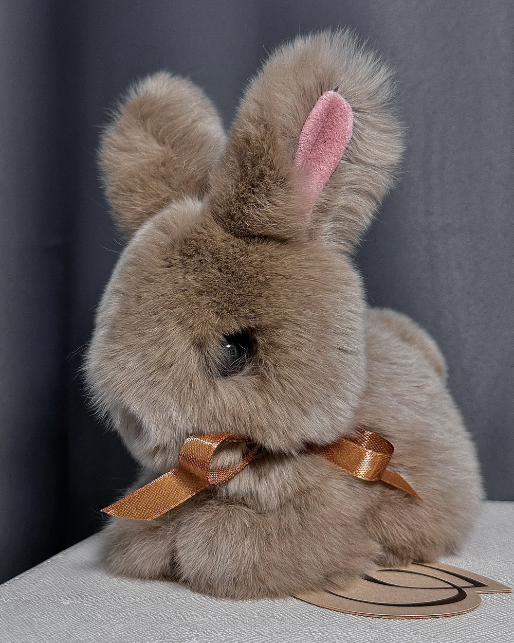 Кролик Тоша маленький (бежевый)